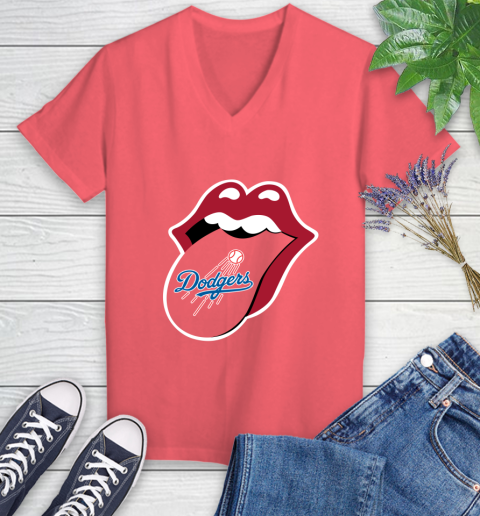 Los Angeles Dodgers MLB Baseball Lips I Root For My Team Adoring Fan 82