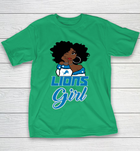 Detroit Lions Girl NFL Youth T-Shirt 6
