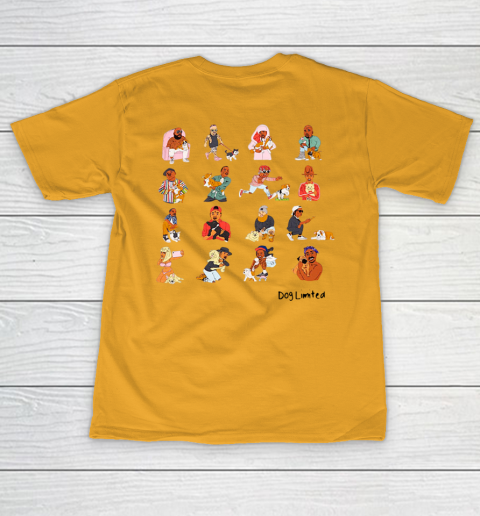 Rappers With Puppies Front and Back T-Shirt 12