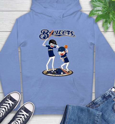 MLB Milwaukee Brewers Rick And Morty Baseball 23