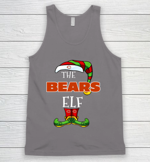 Chicago Bears Christmas ELF Funny NFL Tank Top 6