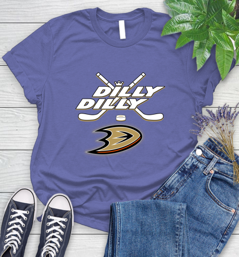 NHL Anaheim Ducks Dilly Dilly Hockey Sports Women's T-Shirt 11