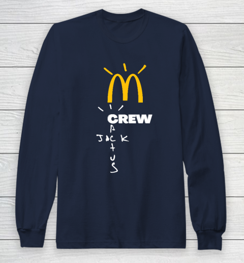 Mcdonalds crew 2024 cactus jack shirt