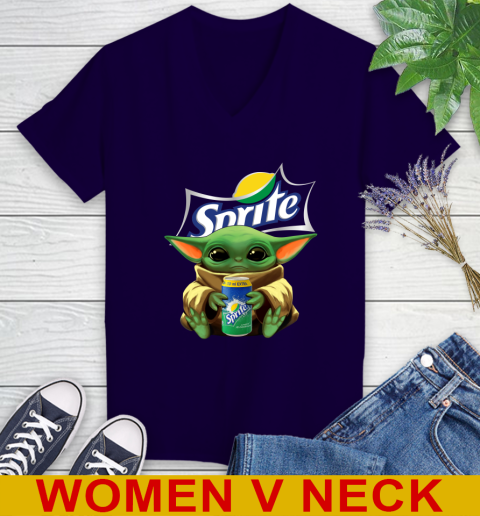 Star Wars Baby Yoda Hugs Sprite Soft Drink Shirt 80