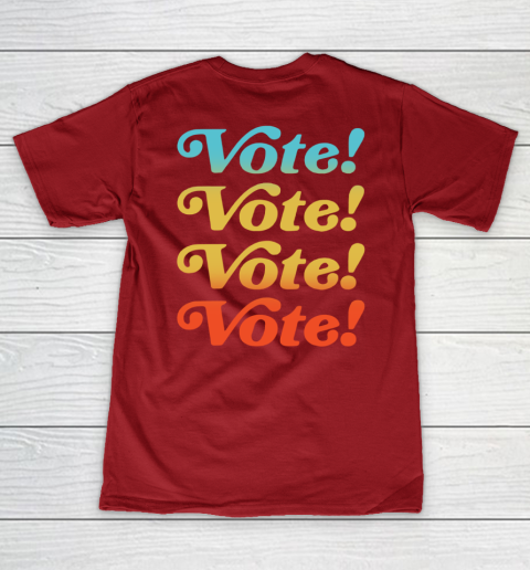 Dont Trip Vote Shirt - Harry Styles Vote (print in front and back) Women's V-Neck T-Shirt 14