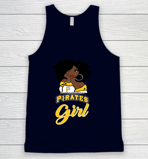 Pittsburgh Piratess Girl MLB Tank Top 3