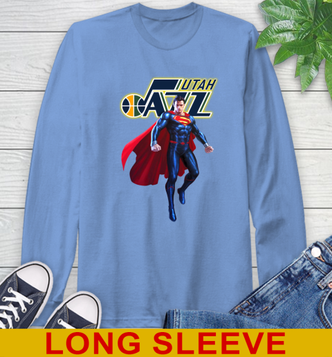NBA Awesome Superman Basketball Sports Utah Jazz 68
