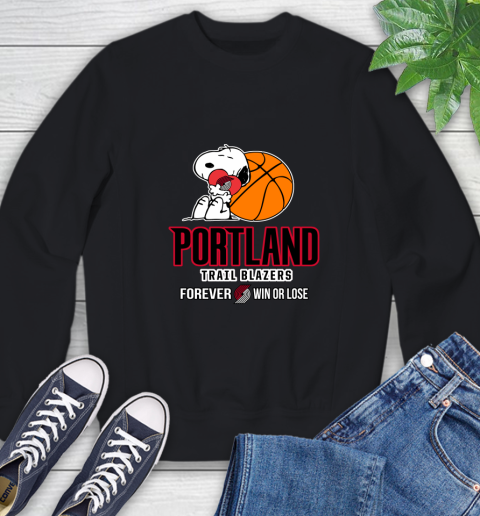 NBA The Peanuts Movie Snoopy Forever Win Or Lose Basketball Portland Trail Blazers_000 26