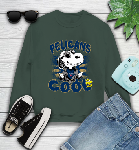 NBA Basketball New Orleans Pelicans Cool Snoopy Shirt Sweatshirt 12