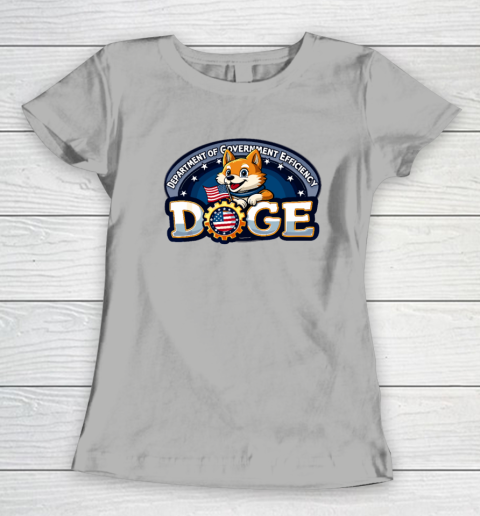 Funny DOGE Crypto Meme Department of Government Efficiency Women's T-Shirt 7