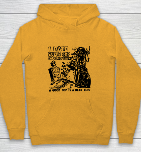 I Hate Every Cop In This Town Youth Hoodie 2