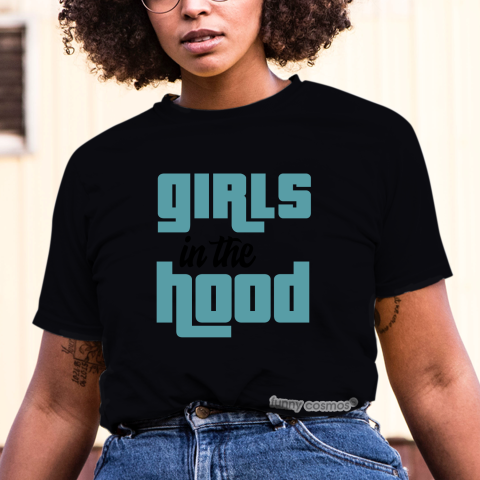 Jordan 14 Oxidized Matching Sneaker Tshirt For Woman For Girl Girls In The Hood Hipster Hip Hop Blue White Jordan Shirt
