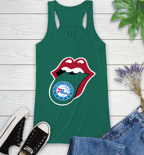 Philadelphia 76ers NBA Basketball Lips I Root For My Team Adoring Fan 43