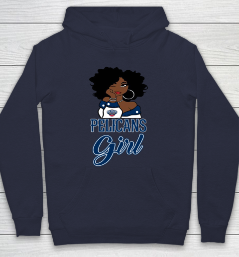 New Orleans Pelicans Girl NBA Hoodie 4