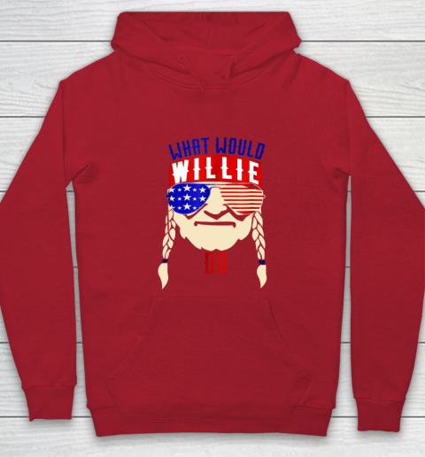 Willie Nelson shirt What would Willie do Youth Hoodie 7
