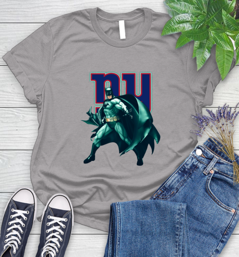 NFL Batman Football Sports New York Giants Women's T-Shirt 5