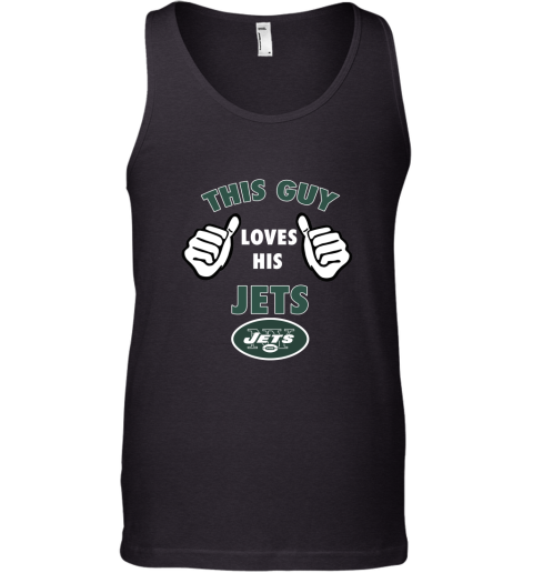 This Guy Loves His New York Jets Tank Top