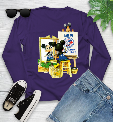 MLB Baseball Toronto Blue Jays Mickey Drawing Shirt 116
