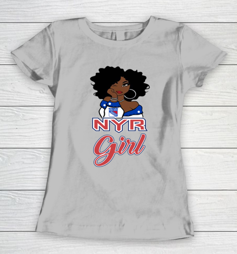 New York Rangers Girl NHL Women's T-Shirt 6