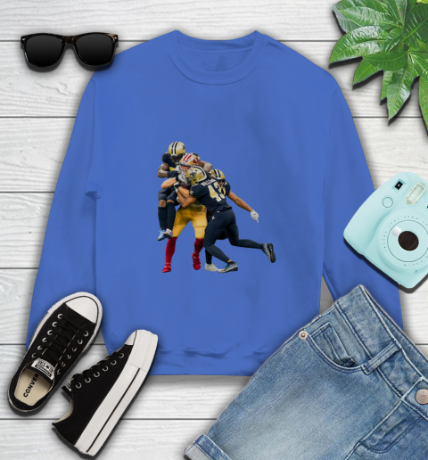 Sprint Football San Francisco 49ers And New Orleans Saints Shirts 119