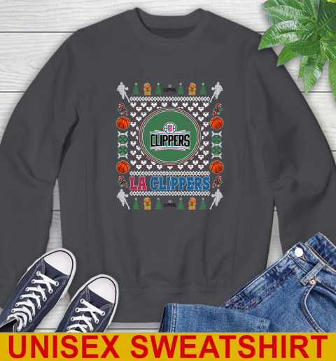LA Clippers Merry Christmas NBA Basketball Loyal Fan Sweatshirt 7