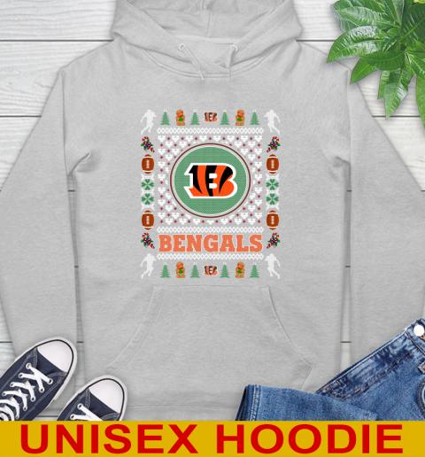 Cincinnati Bengals Merry Christmas NFL Football Loyal Fan Hoodie 6