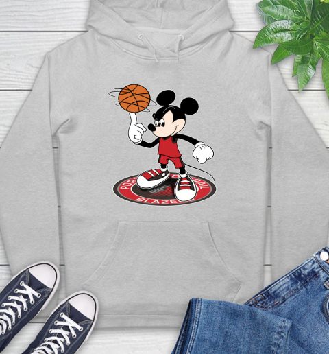 NBA Basketball Portland Trail Blazers Cheerful Mickey Disney Shirt Hoodie 6