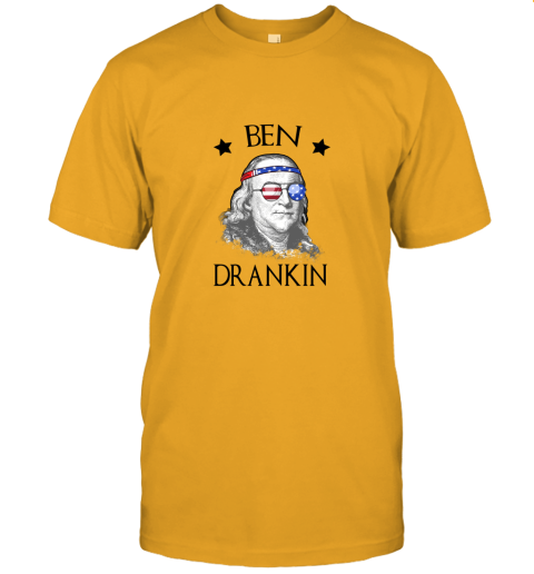 Day 4th Of July Ben Drankin Benjamin Franklin Unisex Jersey Tee