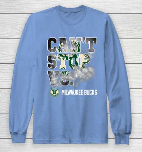NBA Milwaukee Bucks Basketball Can't Stop Vs Long Sleeve T-Shirt 8