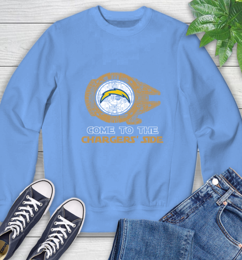 NFL Come To The Los Angeles Chargers Star Wars Football Sports Sweatshirt 11