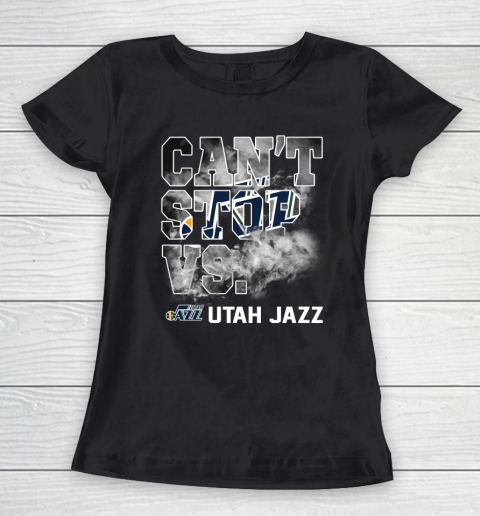 NBA Utah Jazz Basketball Can't Stop Vs Women's T-Shirt