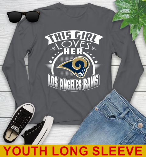 Los Angeles Rams NFL Football This Girl Loves Her Team 125
