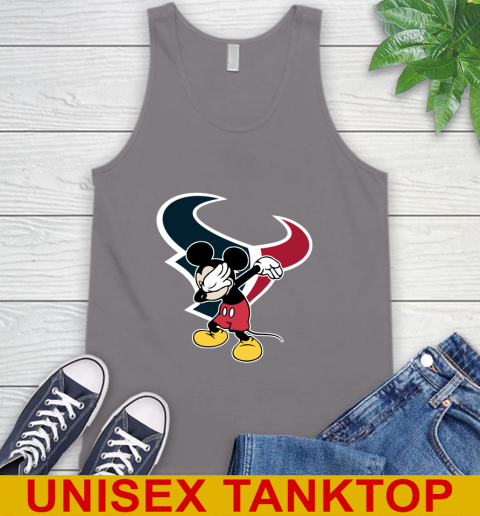 Houston Texans NFL Football Dabbing Mickey Disney Sports Tank Top 7