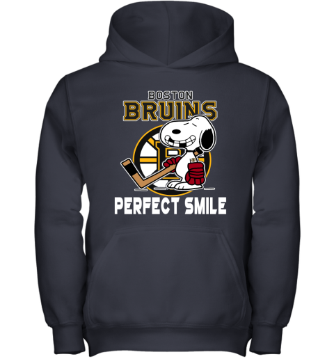 NHL Boston Bruins Snoopy Perfect Smile The Peanuts Movie Hockey