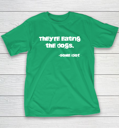 They're Eating The Dogs Youth T-Shirt 4