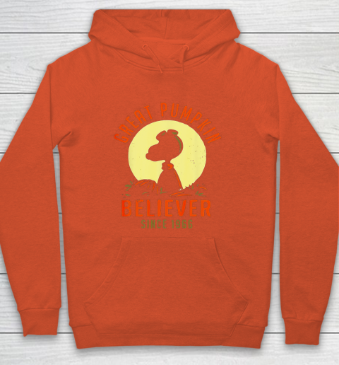 Peanuts Great Pumpkin believer since 1966 Halloween Hoodie 3