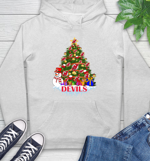 New Jersey Devils Merry Christmas NHL Hockey Sports Hoodie