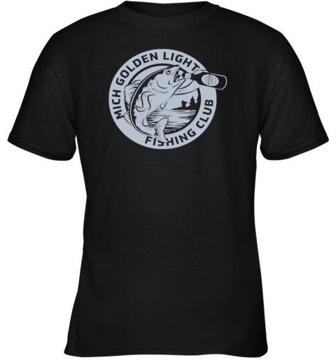 Mich Golden Light Fishing Club Youth T-Shirt