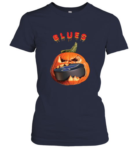 NHL St.Louis Blues Hockey Jack Skellington Halloween T-Shirt