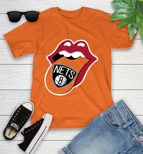 Brooklyn Nets NBA Basketball Lips I Root For My Team Adoring Fan 109