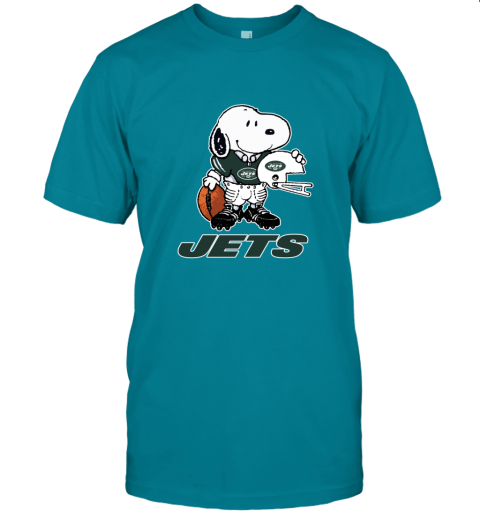 Snoopy A Strong And Proud New York Jets Player NFL - Rookbrand