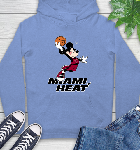 NBA Basketball Miami Heat Cheerful Mickey Mouse Shirt Hoodie 12
