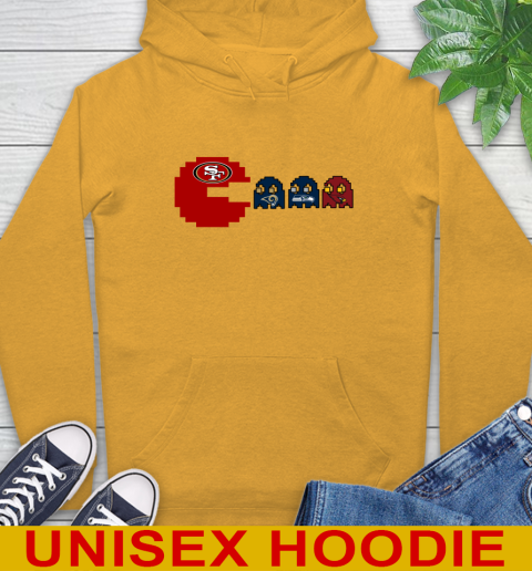 Pac man hoodie yellow sales