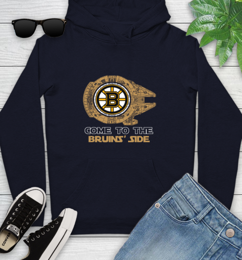 NHL Come To The Boston Bruins Wars Hockey Sports Youth Hoodie 3