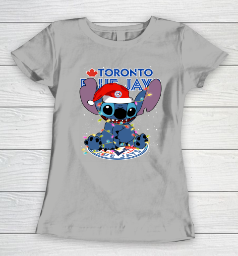 Toronto Blue Jays MLB noel stitch Baseball Christmas Women's T-Shirt 9 Toronto Blue Jays MLB noel stitch Baseball Christmas Women's T-Shirt - Image 9