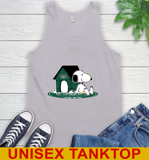 NFL Football New York Jets Snoopy The Peanuts Movie Shirt Tank Top 4