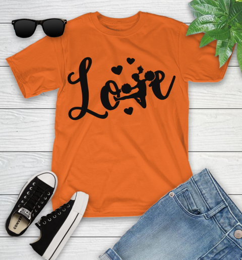 Mother S Day Funny Gift Ideas Apparel Love Cheer Mom Shirt Cheerleader Mom Gifts Family Mother T S Youth T Shirt Itees Global