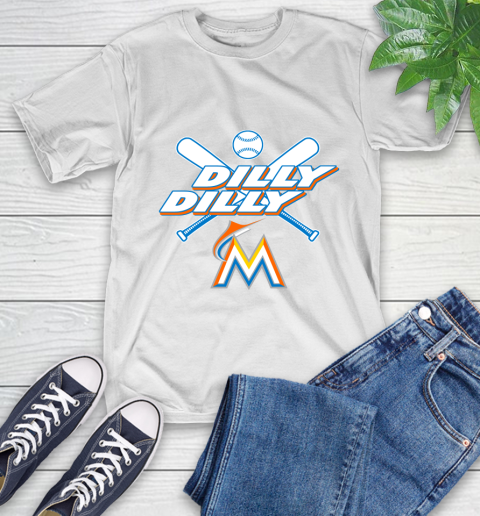 MLB Miami Marlins Dilly Dilly Baseball Sports T-Shirt