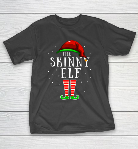Skinny Elf Matching Family Group Christmas Party Pajama T-Shirt