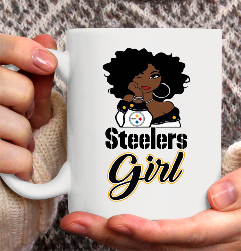 Pittsburgh Steelers Girl NFL Ceramic Mug 11oz 2